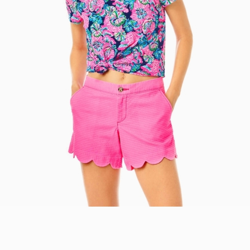 Lilly Pulitzer Buttercup Aura Pink Shorts
